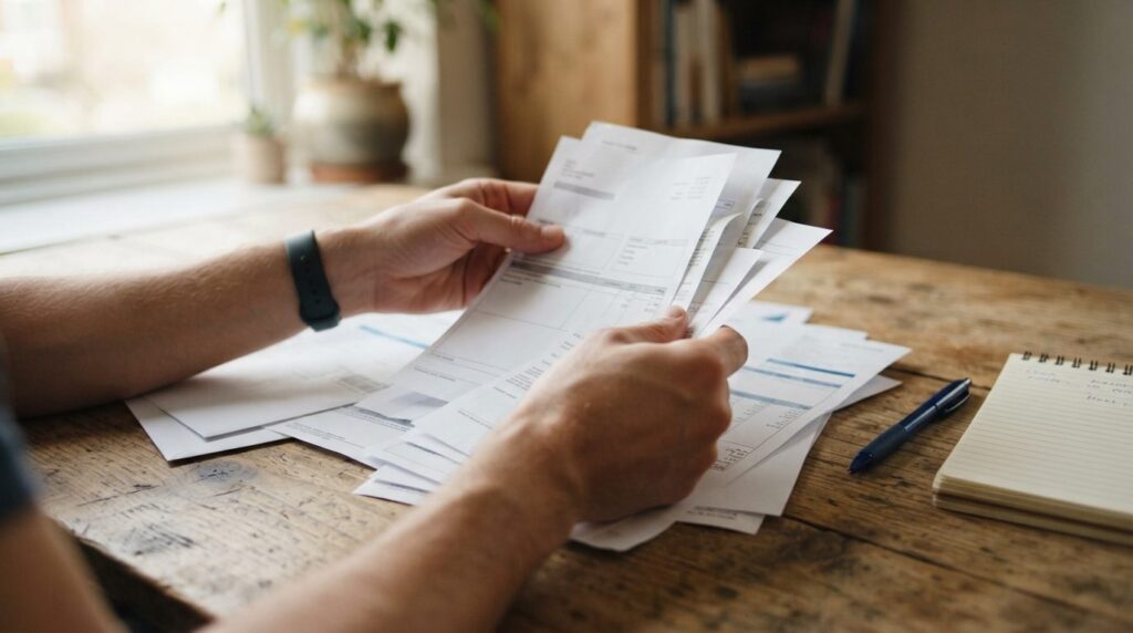 Photorealistic stock image, 16:9 format: Close-up of hands h